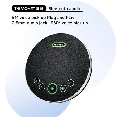 M3B 5M bærbar bluetooth-konferencehøjttaler til 10 personer
